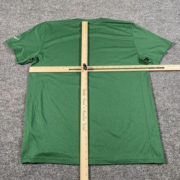 New York Jets Mens Large Nike Dri Fit Short Sleeve NFL Shirt Green Graphic Print - Picture 8 of 8